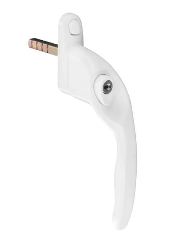 SECURIT S9521 RH ESPAG LOCK WINDOW HANDLE WHITE. MP-S9521 \\\KD01466