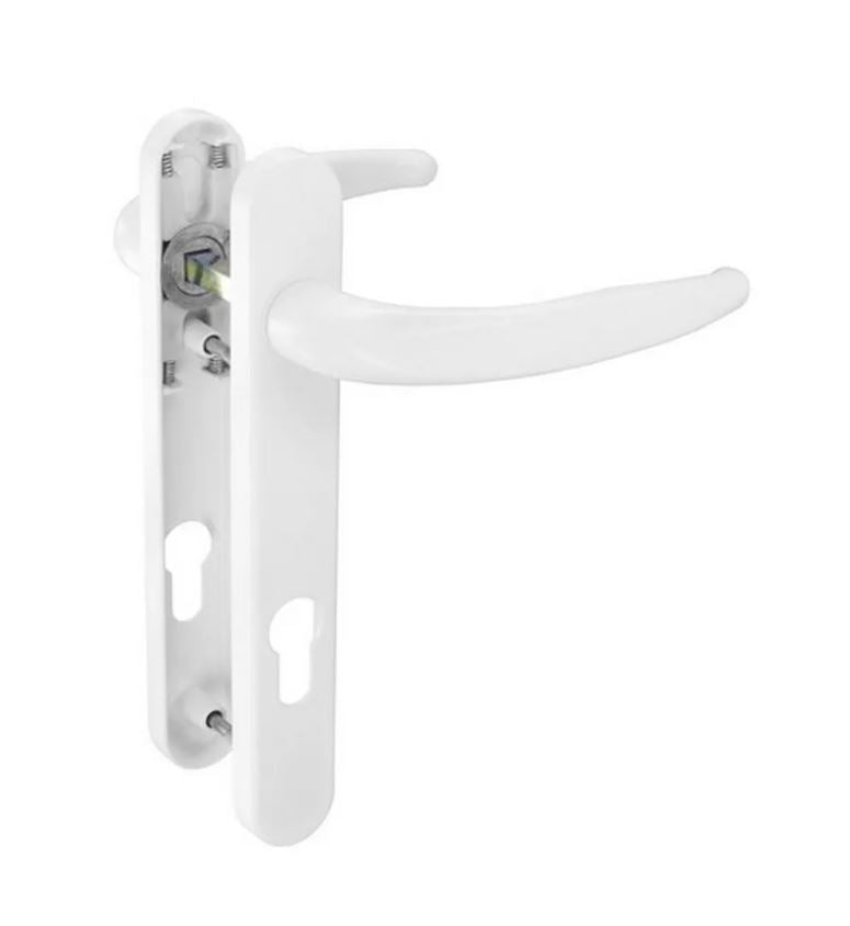 SECURIT S9601 UPVC DOOR HANDLE WHITE 92MM/122MM. MP-S9601 \\\KD01467