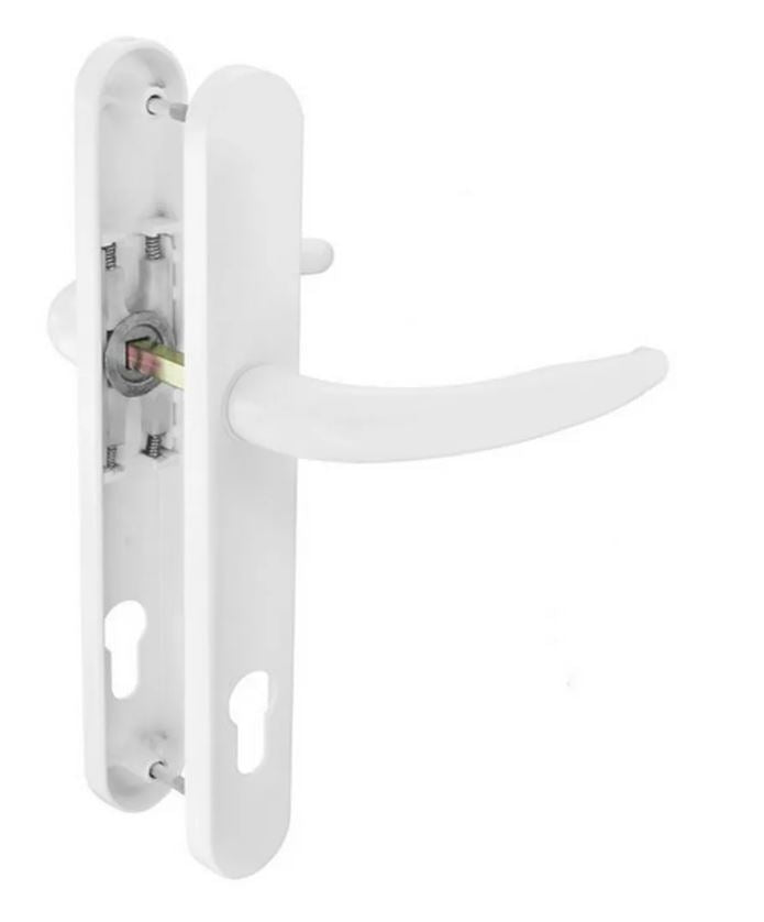 SECURIT S9611 UPVC DOOR HANDLE WHITE 92MM/211MM. MP-S9611 \\\KD01468