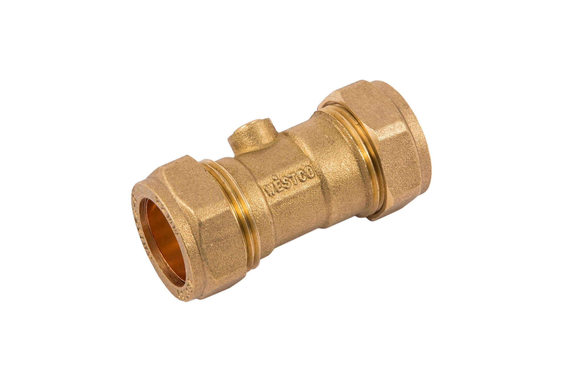 SECURPLUMB U9750 ISOLATING VALVE LP CXC CHROME PLATED 22MM. SU9750 \\\KD01482