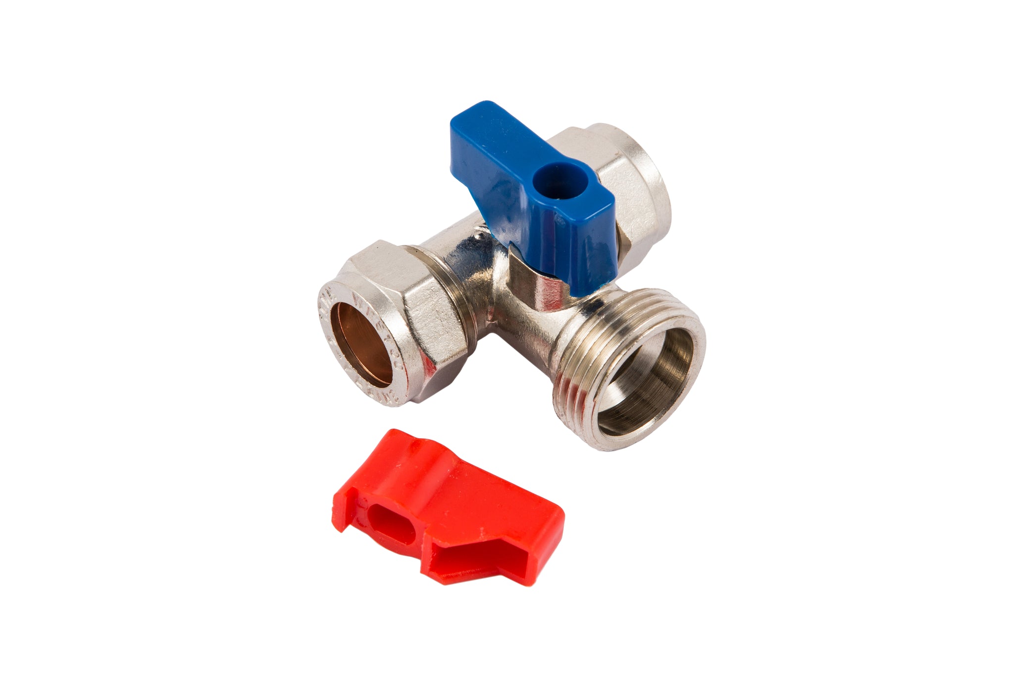 SECURPLUMB U9764 WASHING MACHINE TAP TEE CHROME PLATED 15X15MMX3/4. SU9764 \\\KD01488