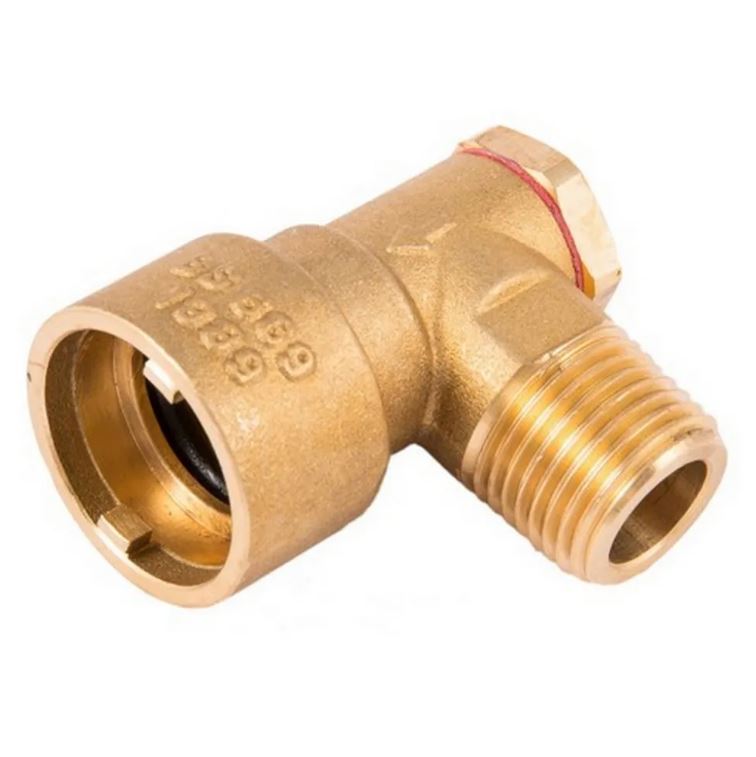 SECURPLUMB U9824 BAYONET SOCKET ANGLED BRASS 1/2. U9824 \\\KD01501