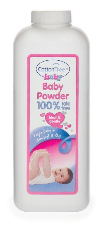 COTTON TREE BABY POWDER 280G (TALC FREE). CT057 \\\KD01545