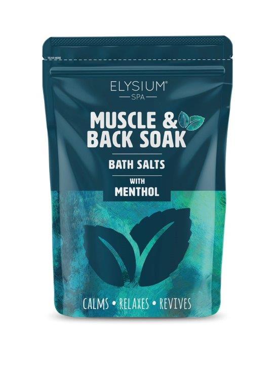 ELYSIUM MUSCLE & BACK SOAK WITH MENTHOL 450G. ELY1121 \\\KD01568