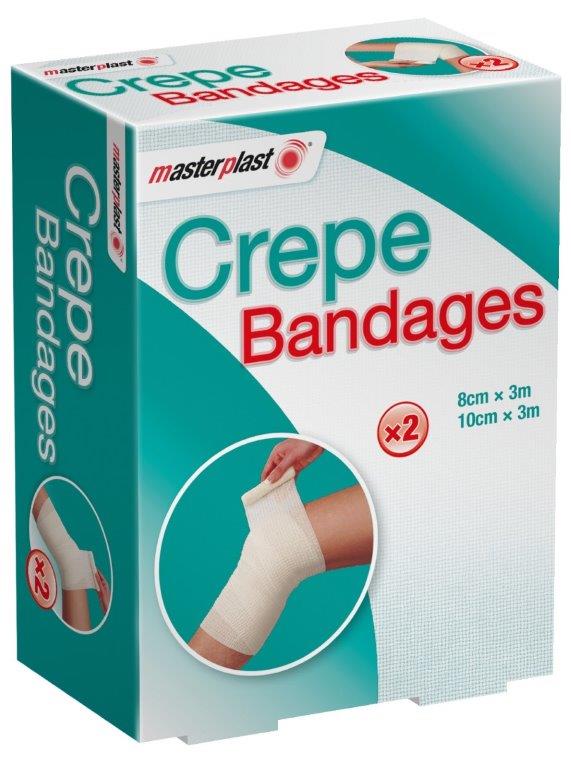 MASTERPLAST CREPE BANDAGES-2PK. MP018A \\\KD01586