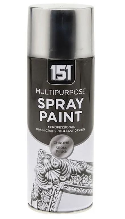 151 CHROME SPRAY PAINT 400ML. TAR029 \\\KD01628