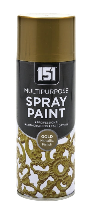151 METALLIC GOLD SPRAY PAINT 400ML. TAR040 \\\KD01631