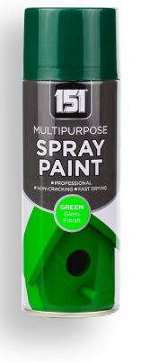 151 GREEN SPRAY PAINT 400ML. TAR042 \\\KD01633