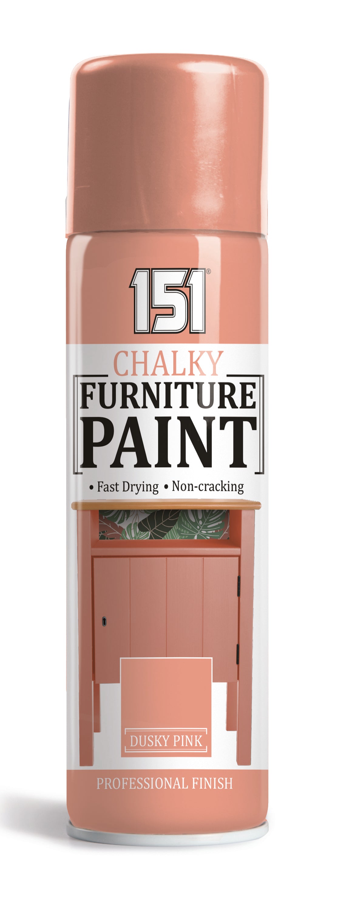 151 CHALKY FINISH FURNITURE PAINT ORIENTAL PINK 400ML. TAR068 \\\KD01646