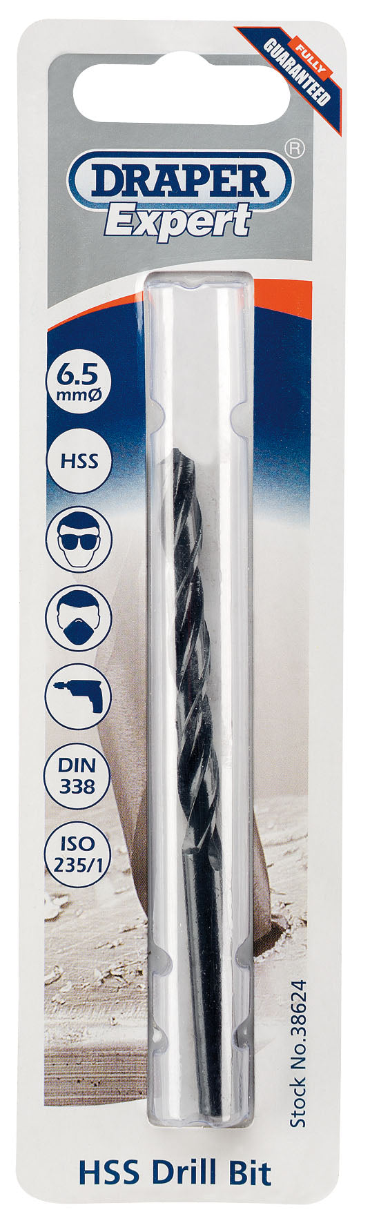 DRAPER EXPERT 38624  6.5MM HSS DRILL BIT. DRA38624 \\\KD01690