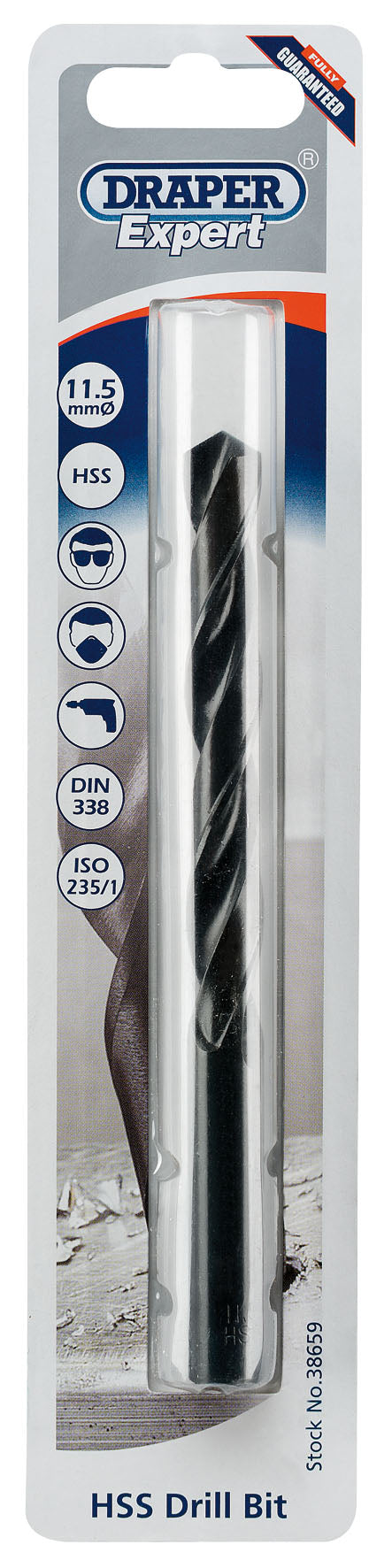 DRAPER EXPERT 38659  11.5MM HSS DRILL BIT. DRA38659 \\\KD01699