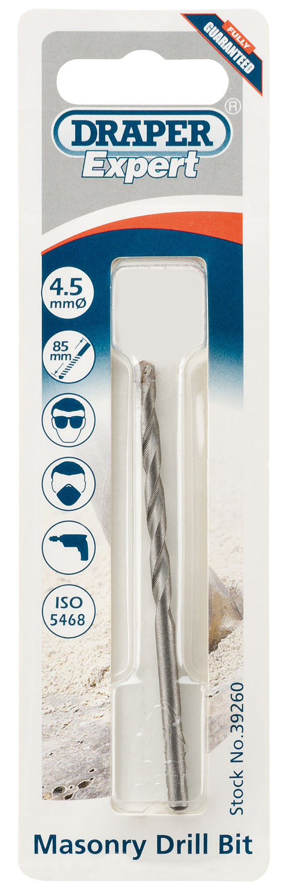 DRAPER EXPERT 39260  4 X 85MM MASONRY DRILL BIT. DRA39260 \\\KD01705