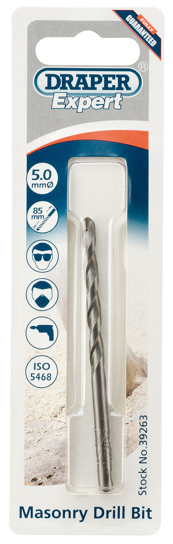 DRAPER EXPERT 39263  5 X 85MM MASONRY DRILL BIT. DRA39263 \\\KD01706