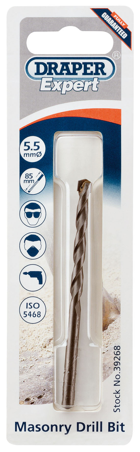 DRAPER EXPERT 39268  5.5 X 85MM MASONRY DRILL BIT. DRA39268 \\\KD01708