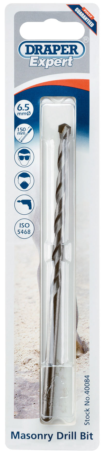 DRAPER EXPERT 40084  6.5 X 150MM MASONRY DRILL BIT. DRA40084 \\\KD01713