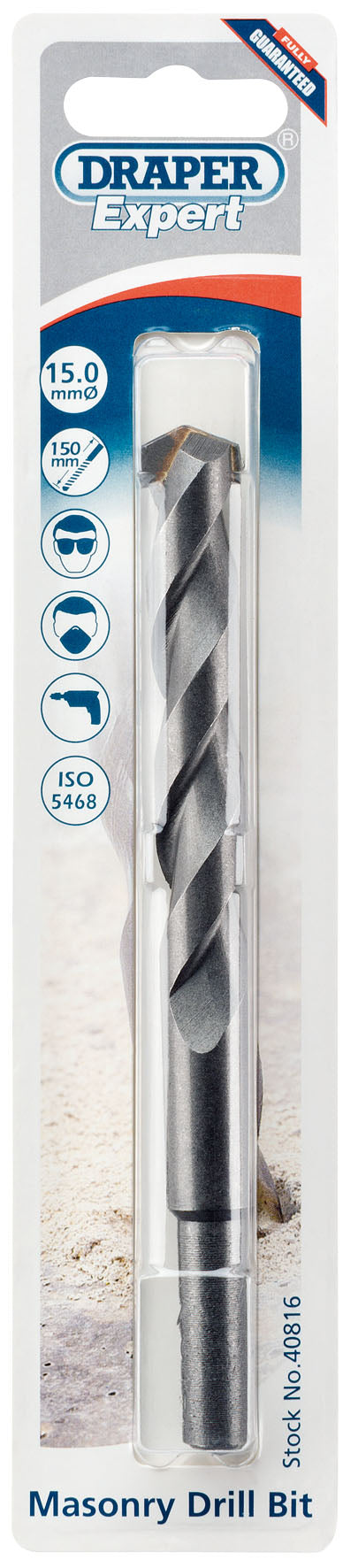 DRAPER EXPERT 40816  15 X 150MM MASONRY DRILL BIT. DRA40816 \\\KD01729
