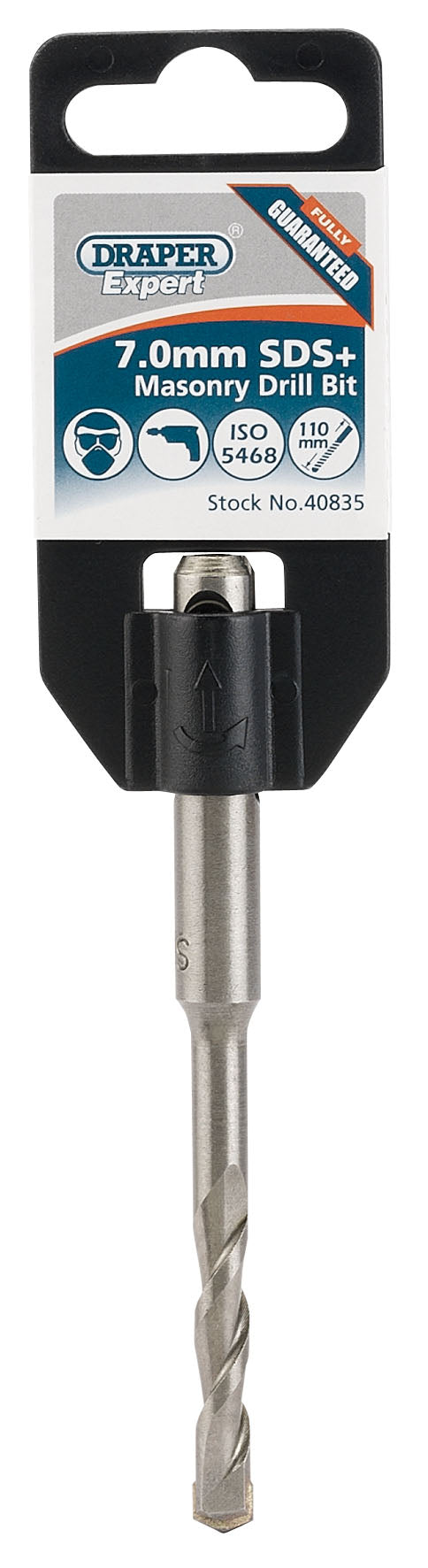 DRAPER EXPERT 40835  7.0 X 110MM SDS+ MASONRY DRILL BIT. DRA40835 \\\KD01748