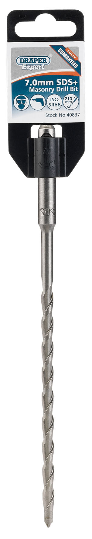 DRAPER EXPERT 40837  7.0 X 210MM SDS+ MASONRY DRILL BIT. DRA40837 \\\KD01750