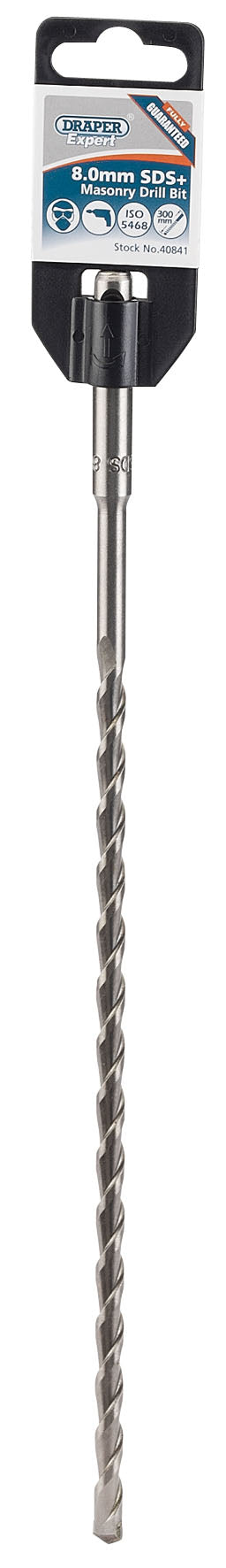 DRAPER EXPERT 40841  8.0 X 300MM SDS+ MASONRY DRILL BIT. DRA40841 \\\KD01754