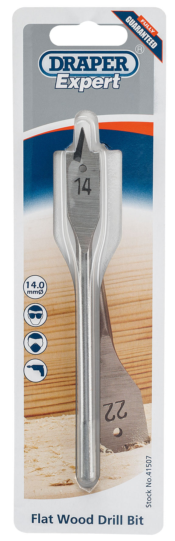 DRAPER EXPERT 41507  14.0MM FLAT WOOD DRILL BIT. DRA41507 \\\KD01783