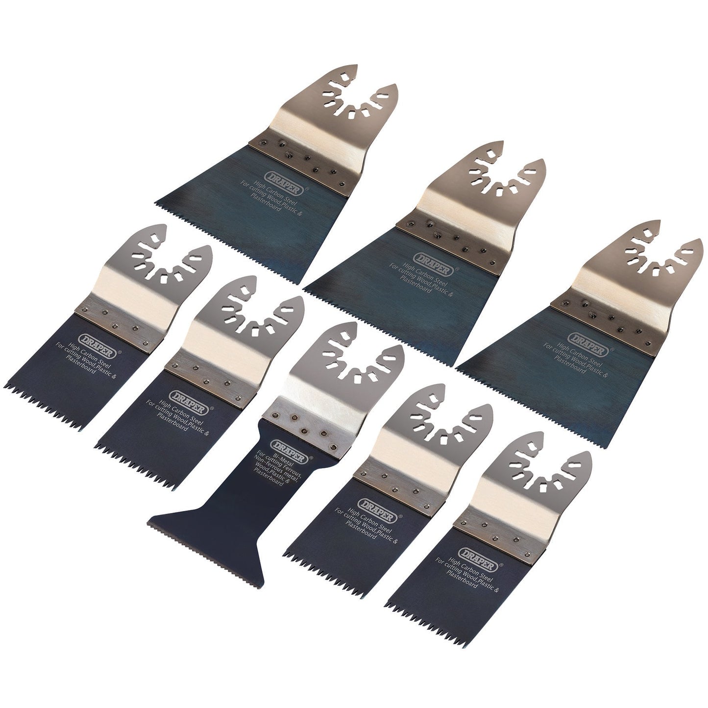 DRAPER 70483 OSCILLATING MULTI-TOOL ACCESSORY KIT (8 PIECE). DRA70483 \\\KD01803