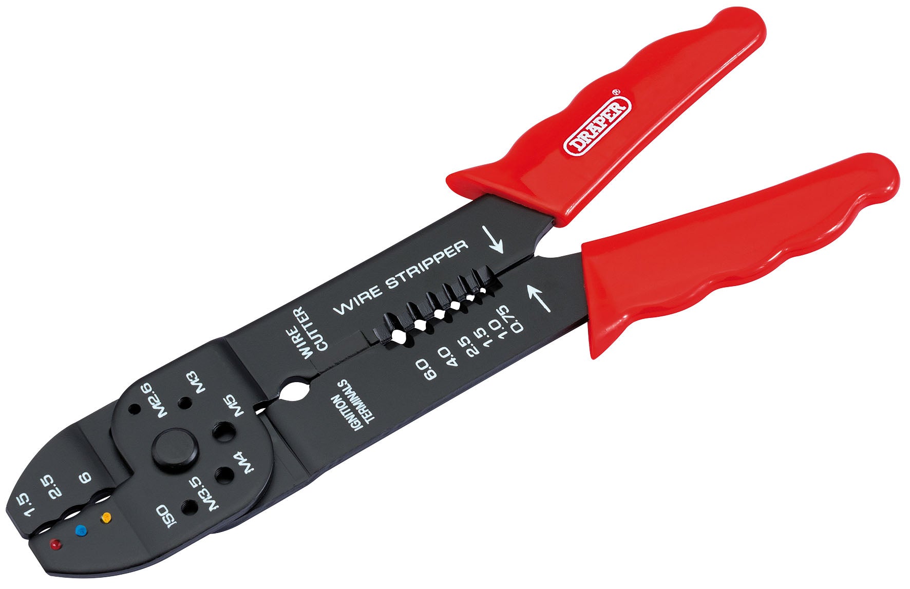 DRAPER REDLINE 67652 200MM 4 WAY CRIMPING TOOL. DRA67652 \\\KD01827