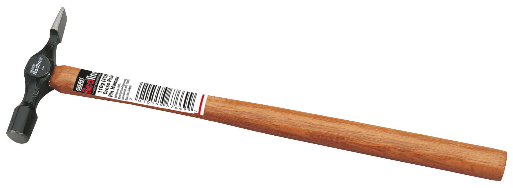 DRAPER REDLINE 67669 110G (4OZ) CROSS PEIN PIN HAMMER. DRA67669 \\\KD01832
