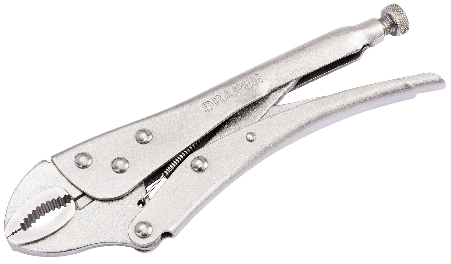 DRAPER REDLINE 67823 225MM CURVED JAW SELF GRIP PLIERS. DRA67823 \\\KD01841