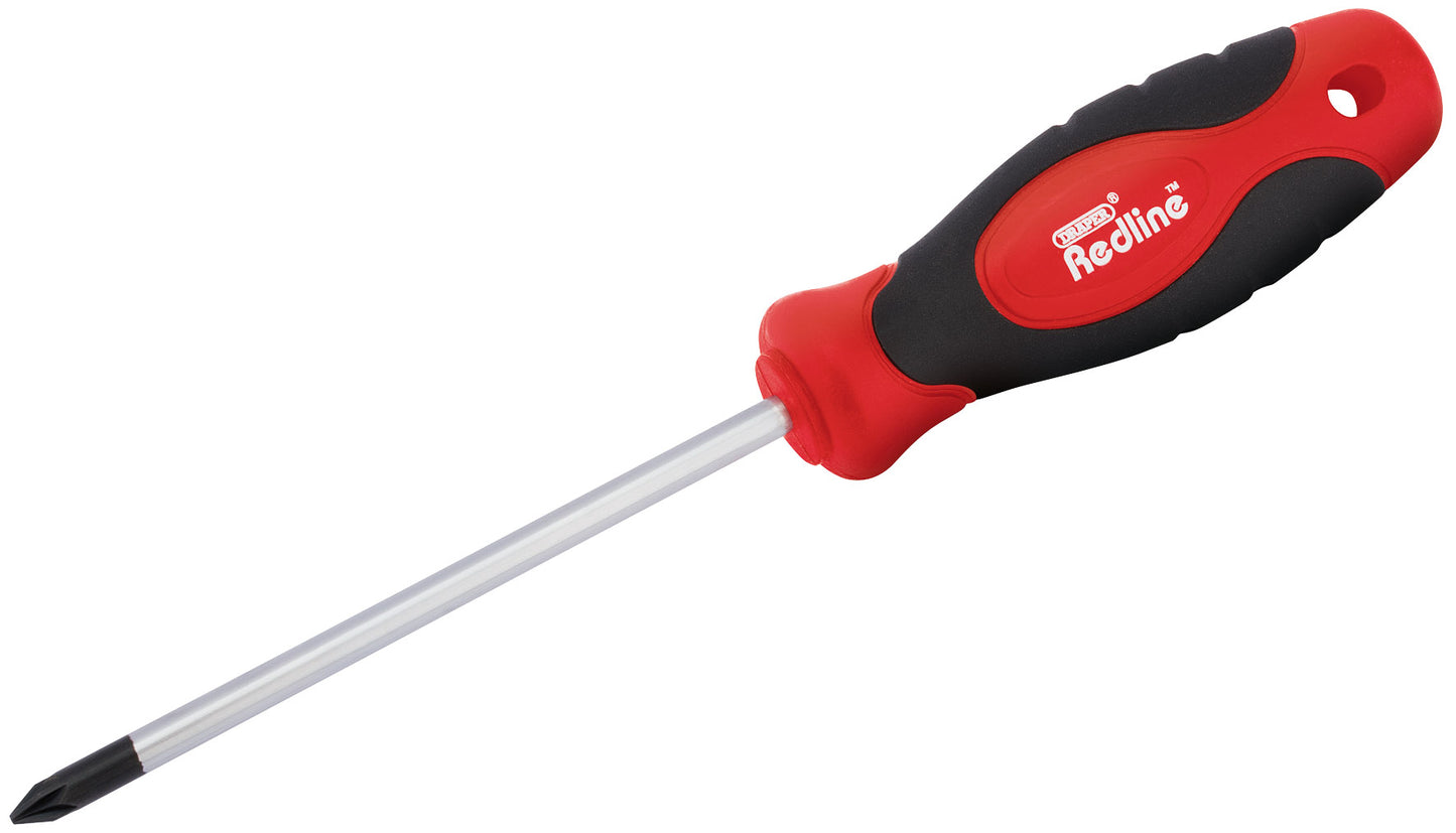DRAPER REDLINE 68011 PZ TYPE SOFT-GRIP SCREWDRIVERS (NO.1). DRA68011 \\\KD01854