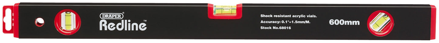DRAPER REDLINE @ 25% 68016 600MM BOX SECTION LEVEL. DRA68016 \\\KD01857
