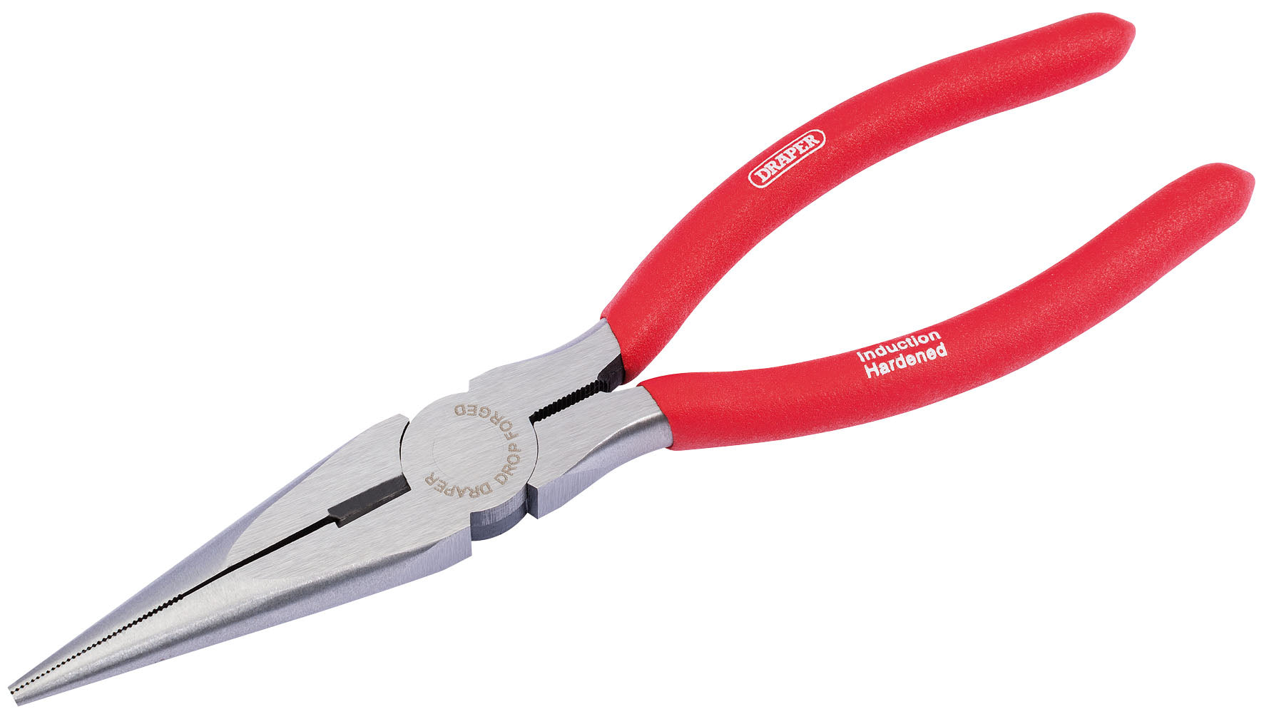 DRAPER REDLINE 68238 200MM LONG NOSE PLIER WITH PVC DIPPED HANDLE. DRA68238 \\\KD01863