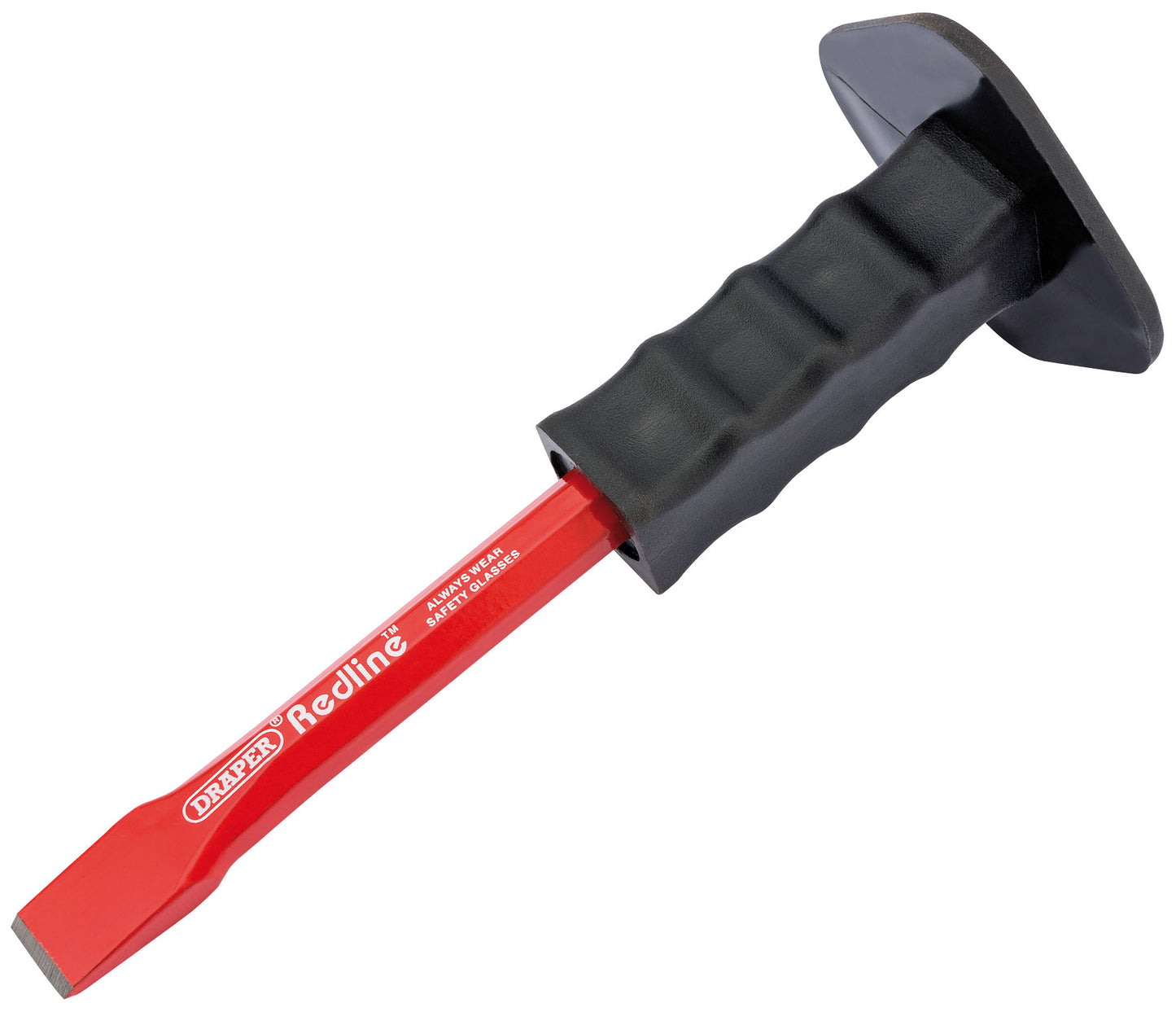DRAPER REDLINE 68653 19 X 250MM COLD CHISEL WITH HAND GUARD. DRA68653 \\\KD01885