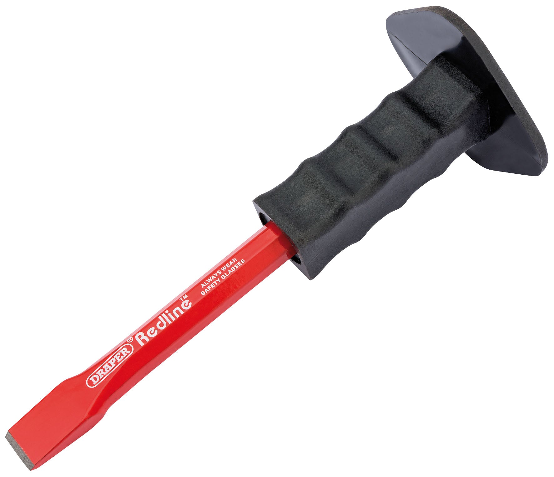 DRAPER REDLINE 68653 19 X 250MM COLD CHISEL WITH HAND GUARD. DRA68653 \\\KD01885