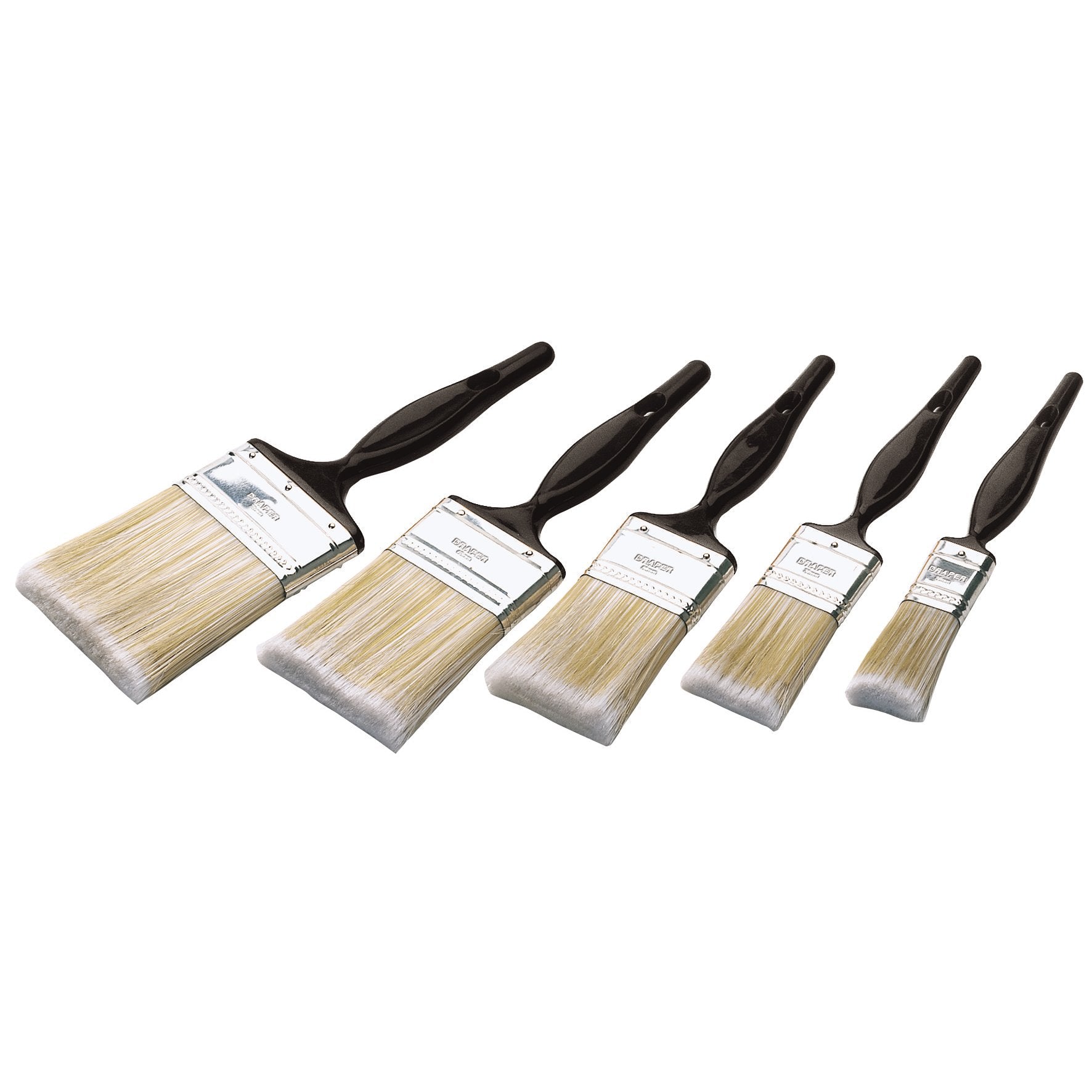 DRAPER REDLINE 78633 PAINT BRUSH SET (5 PIECE). DRA78633 \\\KD01904