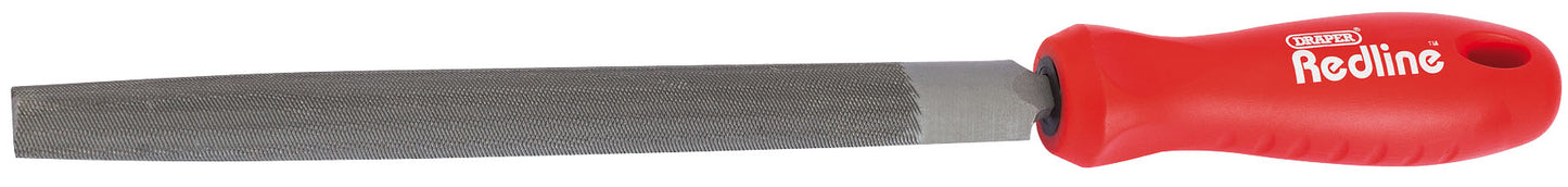 DRAPER REDLINE 80543 SECOND CUT HALF ROUND FILE (200MM). DRA80543 \\\KD01909