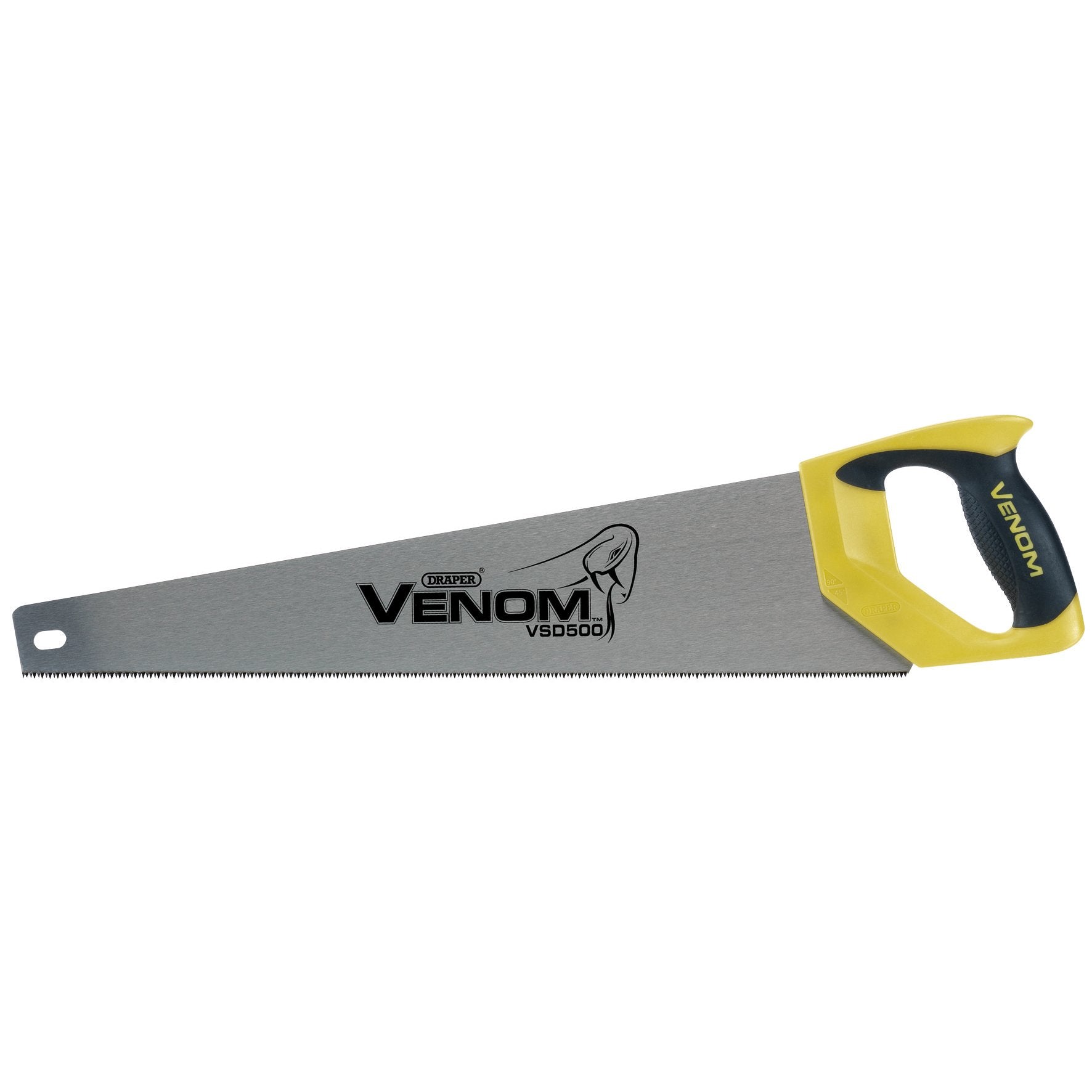 DRAPER VENOM 82195 SECOND FIX DOUBLE GROUND 500MM HANDSAW. DRA82195 \\\KD01919