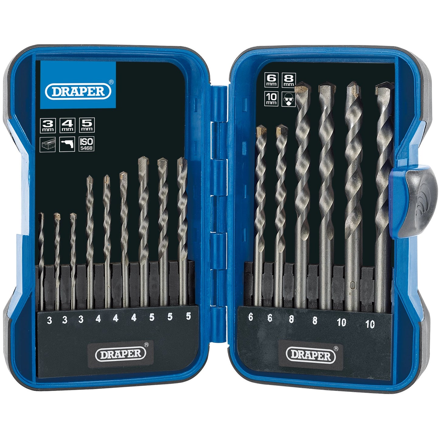 DRAPER EXPERT 18550 MASONRY DRILL BIT SET (15 PIECE). DRA18550 \\\KD01929