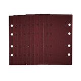 DRAPER SSA3 93 X 190MM 80 GRIT 1/3 SANDING SHEETS WITH HOOK AND LOOP 10/PK. DRA54851 \\\KD01930