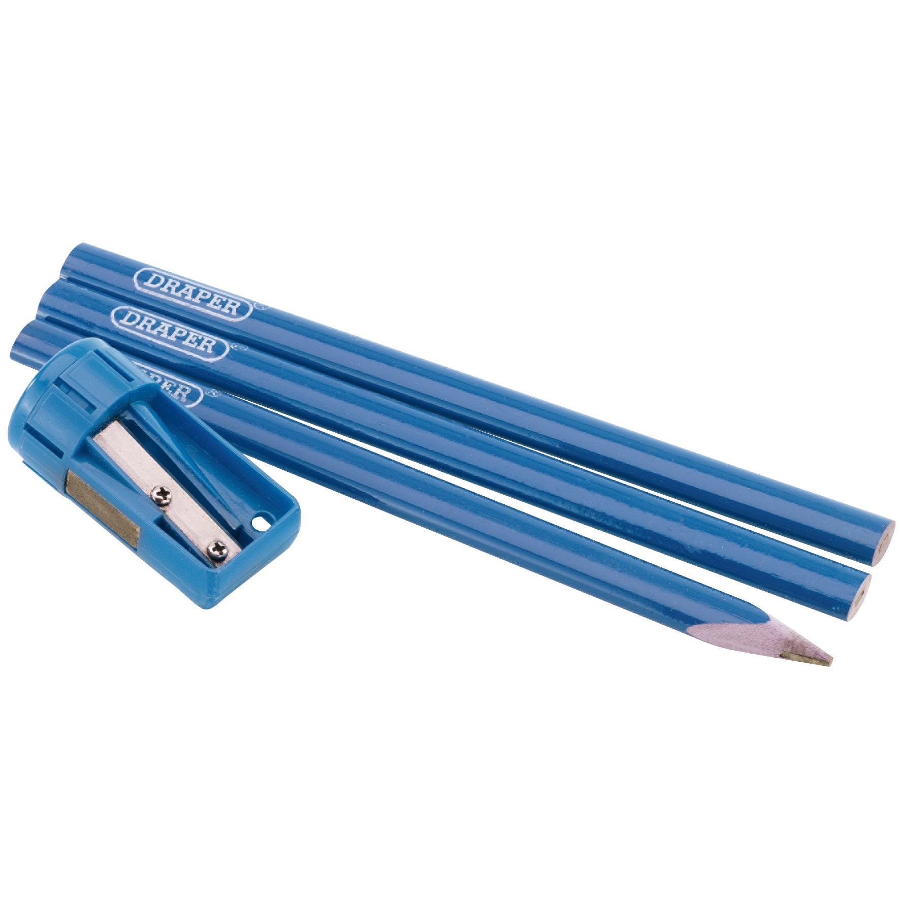 DRAPER CARPENTERS PENCIL 12PC & SHARPNER SET. DRA92705 \\\KD01939