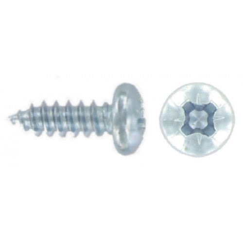 FAST PAK VALUE 0430 8 X 1' POZI PAN SELF TAPPING SCREWS ZINC 25 PER PACK. FP0430 \\\KD01985