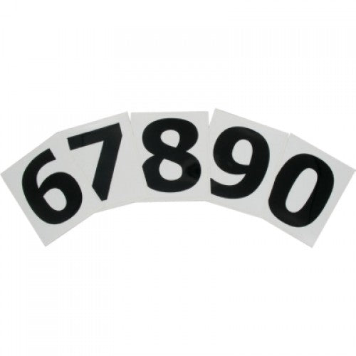 FAST PAK VALUE 0461 ADHESIVE NUMBERS 6 7 8 9 0 5 PER PACK. FP0461 \\\KD01988