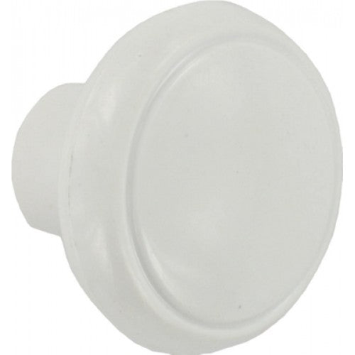 FAST PAK VALUE 0488 SMALL PLASTIC KNOB WHITE 2 PER PACK. FP0488 \\\KD01989