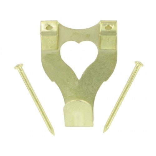 FAST PAK VALUE 0744 PICTURE HOOKS DOUBLE & PINS 8 PER PACK. FP0744 \\\KD02016
