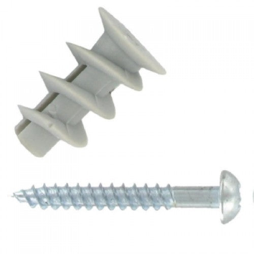 FAST PAK VALUE 1062 PLASTERMASTER  NYLON PLASTERBOARD FIXINGS 5 PER PACK. FP1062 \\\KD02045