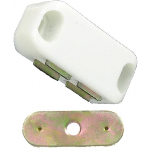 FAST PAK VALUE 1222 MAGNETIC CATCHES WHITE 2 PER PACK. FP1222 \\\KD02062