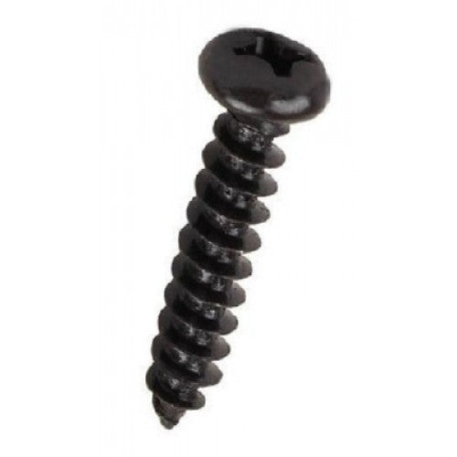 FAST PAK VALUE 1680 6 X 1' ROUND HEAD BLACK WOODSCREWS 20 PER PACK. FP1680 \\\KD02104