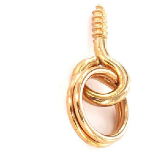 FAST PAK VALUE 2272 SCREW EYES &AMP; RINGS NO.2 COPPER FINISH 8 PER PACK. FP2272 \\\KD02133