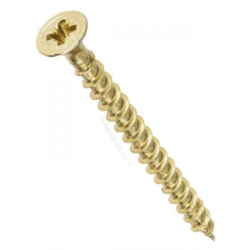 FAST PAK VALUE 2779 8 X 1 1/4' BRASSED CKS POZI SCREWS 12 PER PACK. FP2779 \\\KD02196