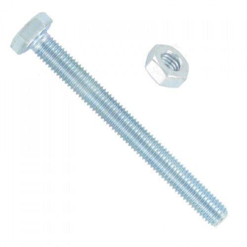 FAST PAK VALUE 3332 M8 X 100 HEX BOLTS & NUTS ZINC 2 PER PACK. FP3332 \\\KD02257