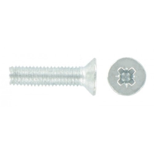 FAST PAK VALUE 4193 M6 X 50 POZI CSK MACHINE SCREWS &AMP; NUTS 4 PER PACK. FP4193 \\\KD02344